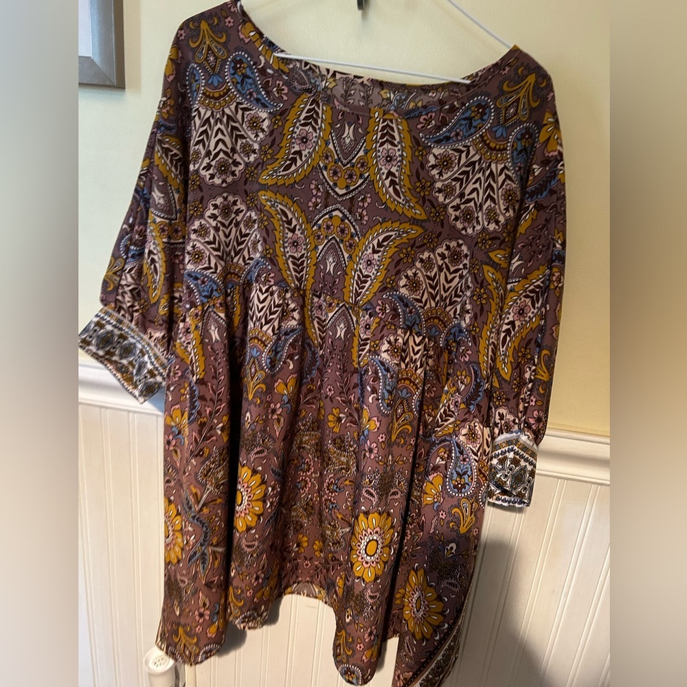 Shein babydoll top
